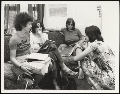 Women's refuge staff 1970s